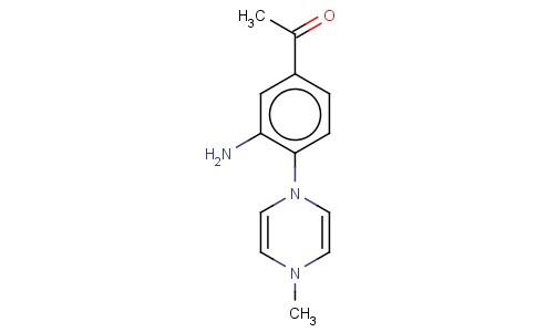 1-[3-AMINO-4-(4-METHYL-4H-PYRAZIN-1-YL)-PHENYL]-ETHANONE